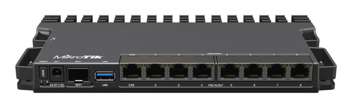 MikroTik RB5009UG+S+IN 10-Port Gigabit Router with SFP+ & 2.5G Port