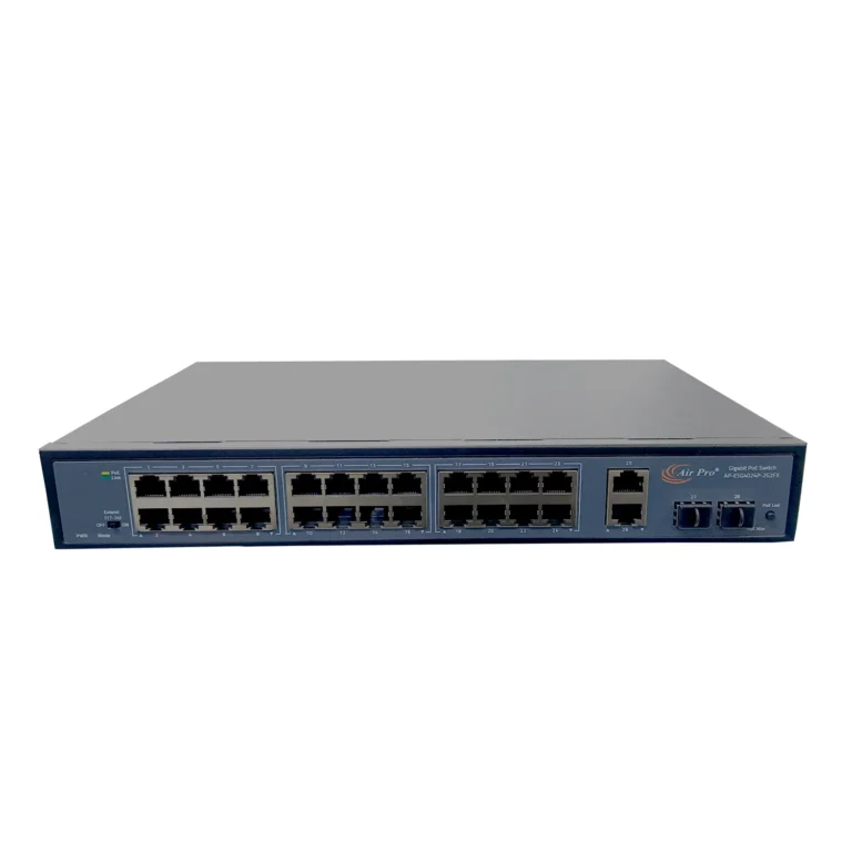 AirPro AP-ESG4024P-2G2FX 24-Port Gigabit PoE Switch