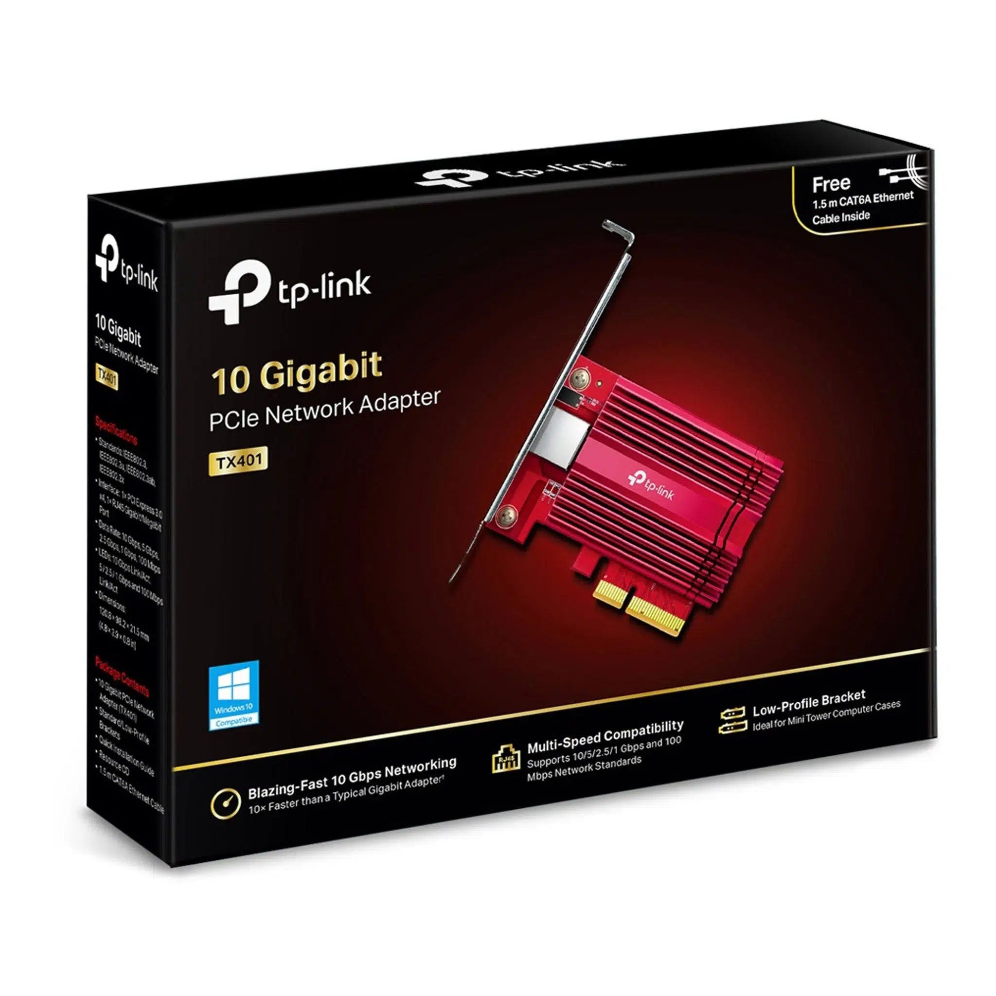 TP-Link Archer TX401 10G Gigabit PCIe Network Adapter4 TP-Link Archer TX401 10G Gigabit PCIe Network Adapter