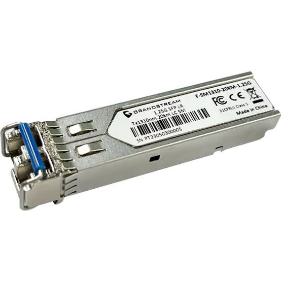 Grandstream F-SM1310-20KM-1.25G SFP Fiber Module | Single-Mode, 1310nm, 20-Kilometer, 1.25Gbps – Grandstream Media Converter in India