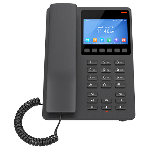 Grandstream GHP631 Hotel IP Phone PoE Black