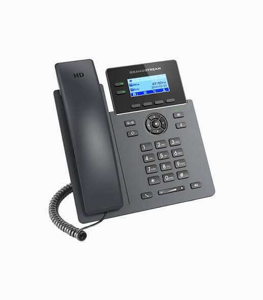Grandstream GRP2602G 2 Lines, 4 SIP Accounts, 2.21 inch scrn, GigE and PoE with backlight – Grandstream Networking Device in India