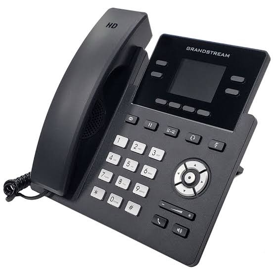 Grandstream GRP2612P IP Phone with 2 SIP Accounts, PoE, and Color Display