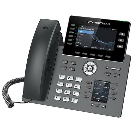 Grandstream GRP2613 6 Lines, 3 SIP Accounts, 2.8 inch scrn, PoE + GigE, Color – Grandstream Networking Device in India