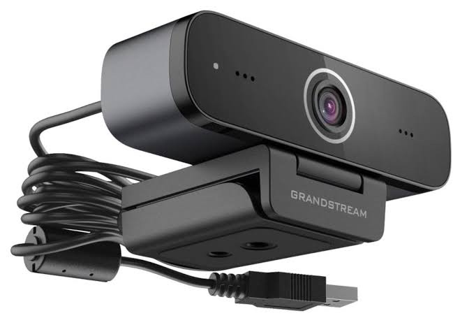 Grandstream GUV3100 USB Webcam with 1080p Full HD Video and Dual Microphones