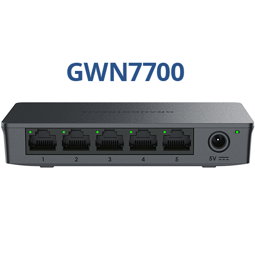 Grandstream GWN7700 Unmanaged Network Switch, 5 x GigE – Grandstream Switch in India