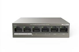 IP-Com F1106P-4-63W 6-Port 10/100M Unmanaged Switch With 4-Port PoE