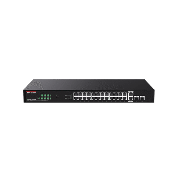 IP-Com G1128P-24-410W 26GE+2SFP Ethernet Unmanaged Switch With 24-Port PoE