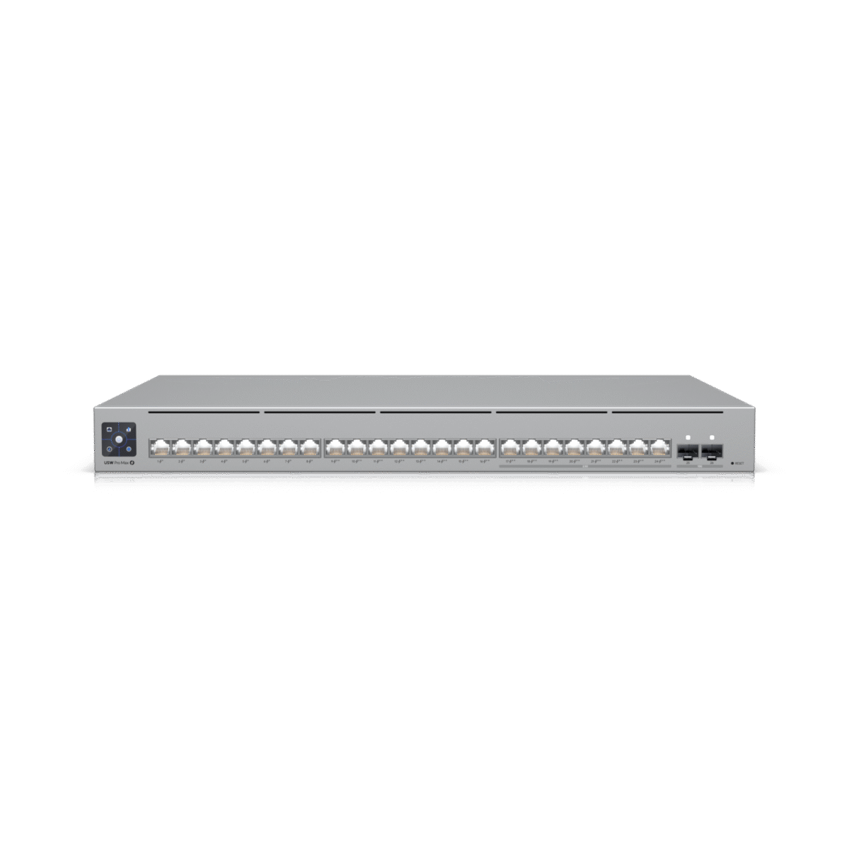 Ubiquiti Pro Max 24 PoE Layer 3 Etherlighting Switch – Ideal for Wireless Networking, CCTV, and IP Telephony Solutions.