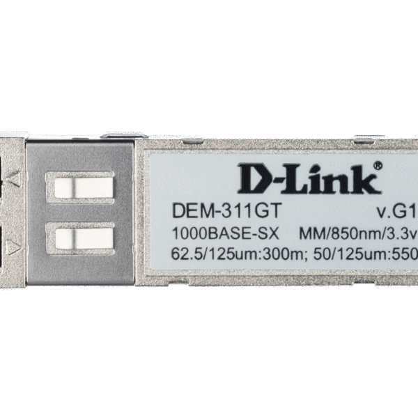 D-Link DEM-311GT SFP 1000Base-SX Multi-mode Fibre Transceiver – D-Link Networking Product in India