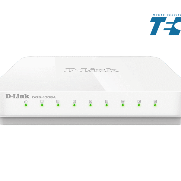 D-Link DGS-1008A 8-Port Gigabit Easy Desktop Switch – D-Link Networking Product in India