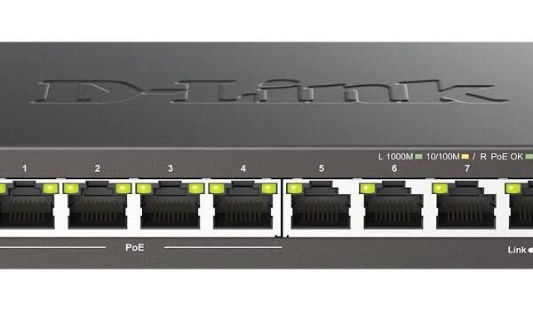 D-Link DGS-1008P | 8-Port Gigabit PoE Unmanaged Desktop Switch – D-Link Networking Product in India