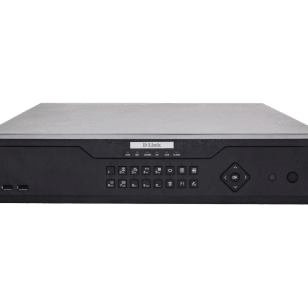 D-Link DNR-F5832 | 32-Channel Network Video Recorder (NVR) | Ultra H.265/H.265/H.264 | 8 SATA HDDs (Up to 8TB Each) | Cloud Upgrade, ANR Technology – D-Link Networking Product in India