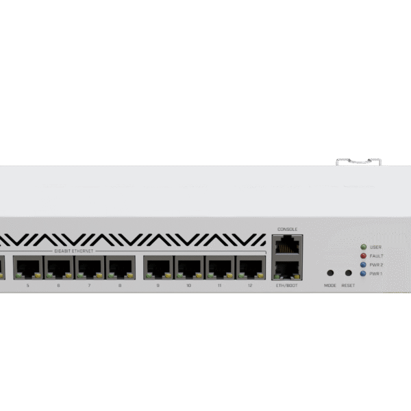 Mikrotik CCR2116-12G-4S+ cloud core router with 4 10Gig SFP+ Ports | Best BGP support