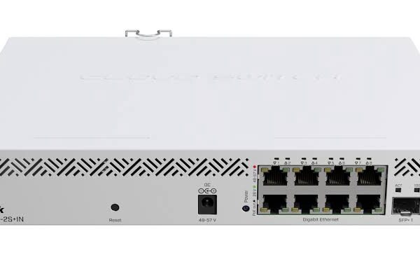 MikroTik CSS610-8P-2S+IN – Powerful Managed Switch with 8 Gigabit PoE Ports, 2 SFP+ for High-Speed Networking