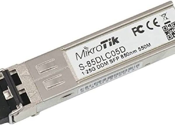 Mikrotik S-85DLC05D | SFP (1.25G) module, 550m, Multi Mode