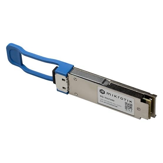 Mikrotik XQ+31LC10D | 100G QSFP28 Module for 10 km Range