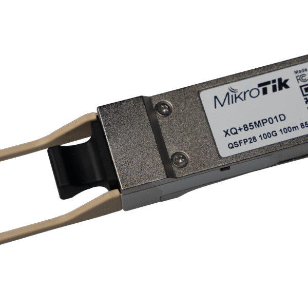 Mikrotik XQ+85MP01D Ultimate High-Speed QSFP Module with 100 Gbps Aggregate Bandwidth