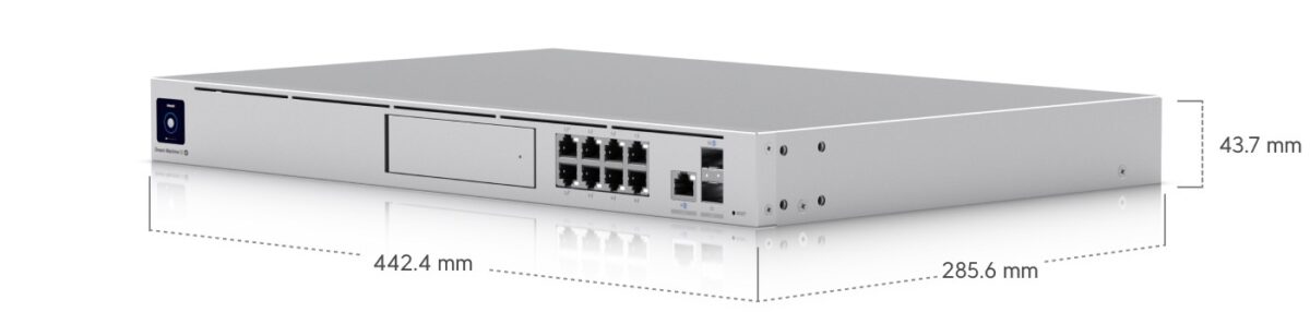 Ubiquiti UDM-SE (Unifi Dream Machine Special Edition) with 8 POE+ Ports and 128GB SSD – Ideal for Wireless Networking, CCTV, and IP Telephony Solutions.