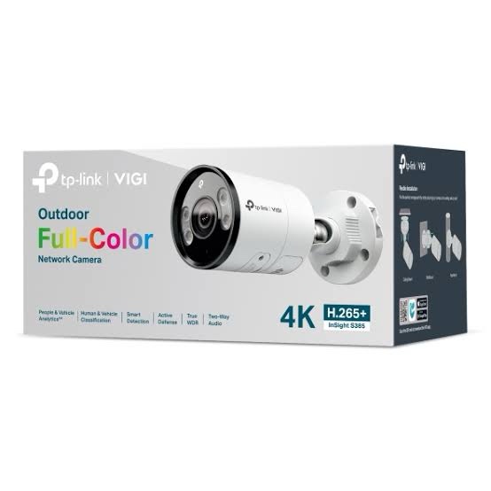 tp-link insight s385 8mp 4mm bullet network camera