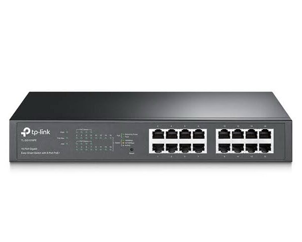 TP-Link TL-SG1016PE 16-Port Gigabit Easy Smart PoE Switch with 8-Port PoE+ – TP-Link TL-SG Gigabit Network Switch in India