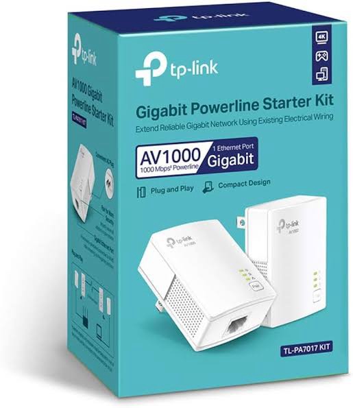 TP-Link TL-PA7017 KIT | AV1000 Gigabit Powerline Starter Kit – TP-Link Networking Product in India