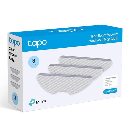 Tp-link Tapo RVA300 Robot Vacuum Washable Mop Cloth – TP-Link Tapo Smart Wireless Camera in India