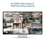 TP-Link VIGI NVR2016H 16 Channel NVR 2 SATA Network Recorder