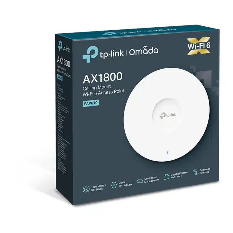 TP-Link EAP610 Indoor Omada WiFi 6 AX1800 Access Point