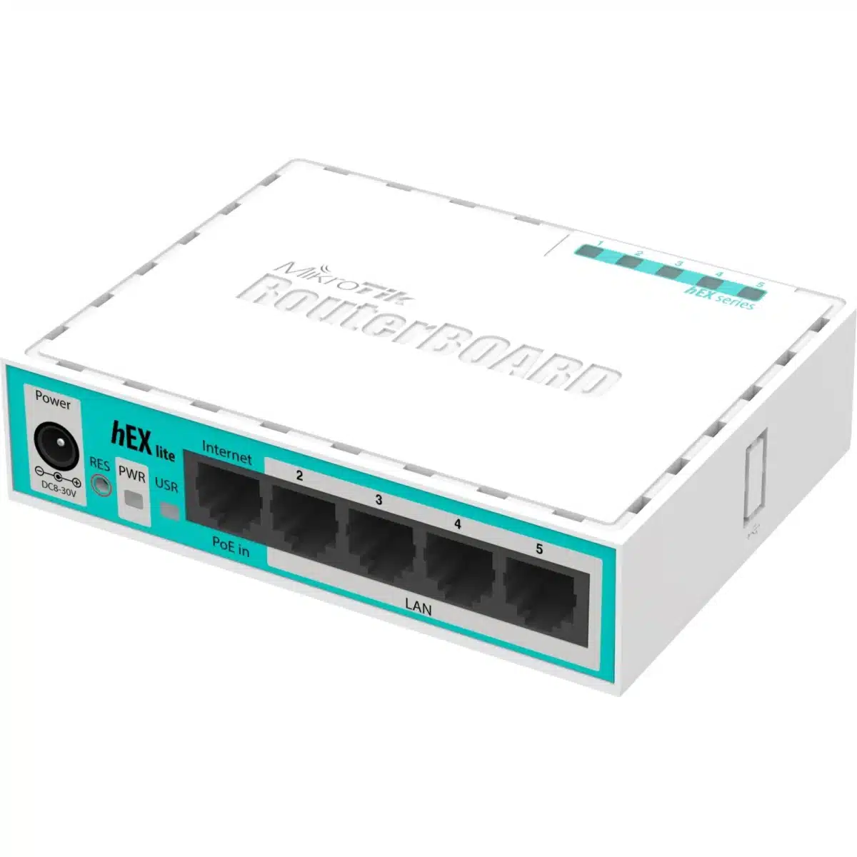 MikroTik hEX Lite RB750r2 Compact Wired Router