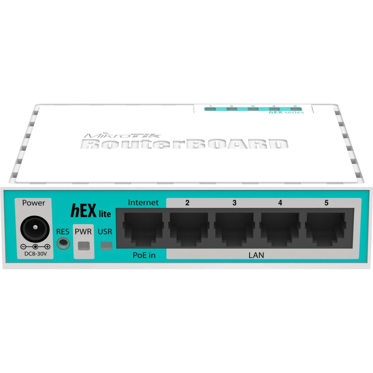 MikroTik hEX Lite RB750r2 Compact Wired Router