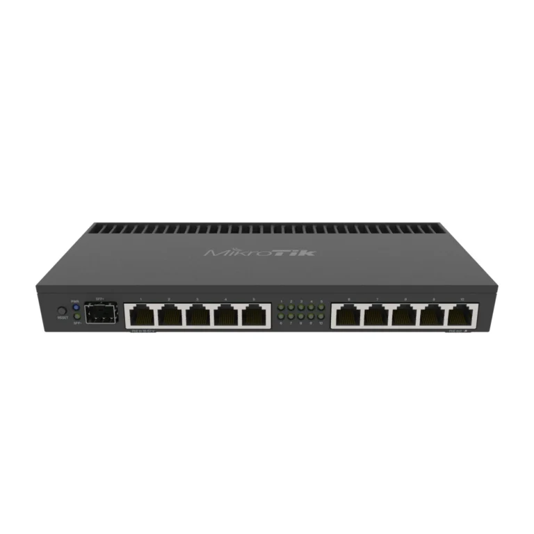 MikroTik RB4011iGS+RM 10-Port Gigabit Router with SFP+