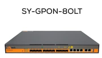 Syrotech SY-GPON-8OLT | 8-Port GPON OLT for  FTTH Networks