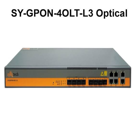 Syrotech SY-GPON-4OLT-L3 4-Port GPON OLT Layer 3 Rackmount