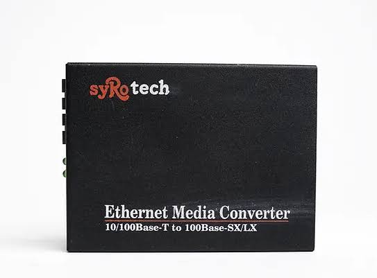 Syrotech GOMC-1303-20 10/100 Dual Fiber SC Media Converter 20Km