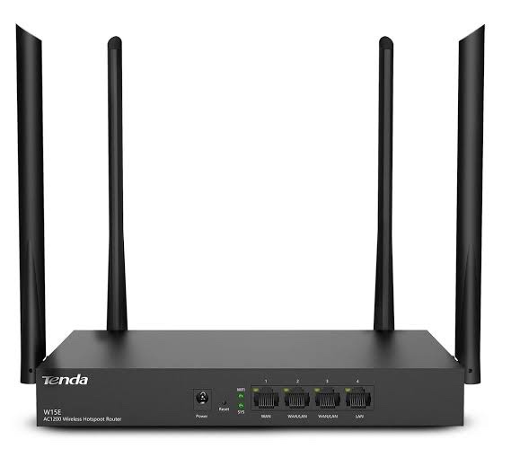 Tenda W15E v2.0 AC1200 Wireless Hotspot Router