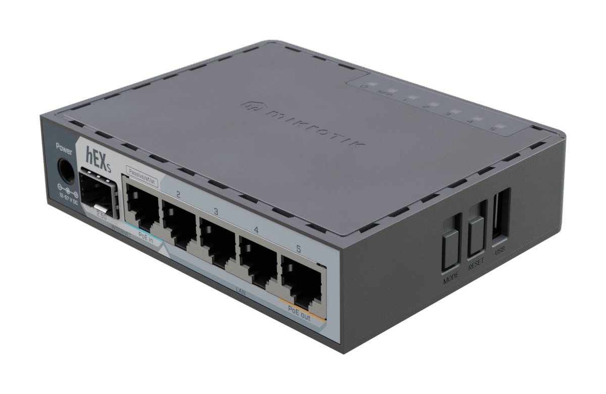 MikroTik E60iUGS HeX S Refresh 2025 Router